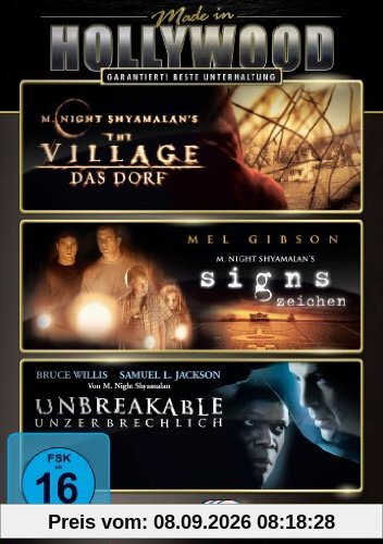 The Village - Das Dorf / Signs - Zeichen / Unbreakable - Unzerbrechlich [3 DVDs]