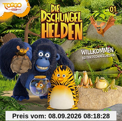 Die Dschungelhelden - Willkommen bei den Dschungelhelden, Folge 1 - Das Original-Hörspiel zur TV-Serie