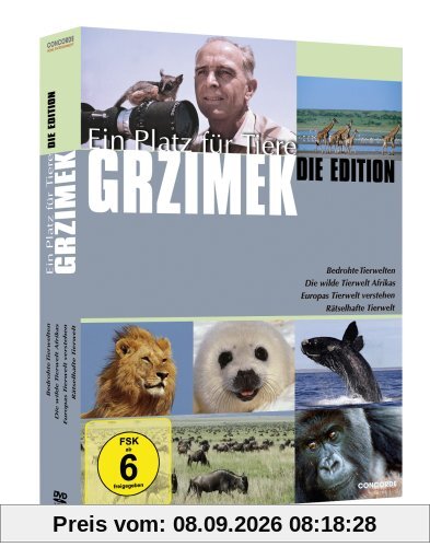 Grzimek: Ein Platz für Tiere - Die Edition [4 DVDs]