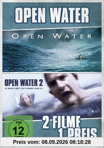 Open Water / Open Water 2 - Im Wasser hört dich niemand schreien [2 DVDs]