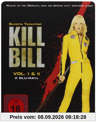 Kill Bill: Volume 1+2 - Steelbook [Blu-ray]