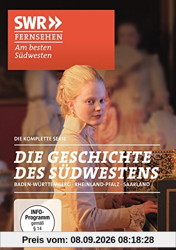 Die Geschichte des Südwestens - Wie wir wurden, was wir sind (2 DVDs) Baden-Württemberg, Saarland, Rheinland-Pfalz