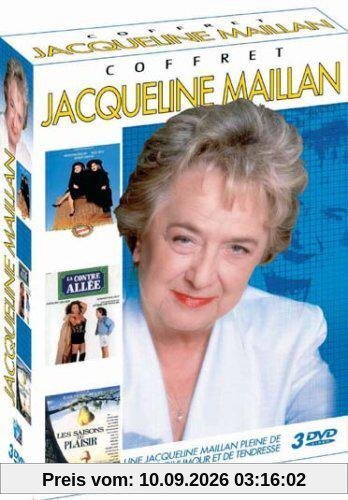 Coffret jacqueline maillan : a notre regrettable epoux ; la contre-allee ; les saisons du plaisir [FR Import]