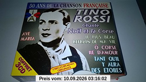 coffret Tino Rossi chante Noël et la corse - 50 ans de la chanson française