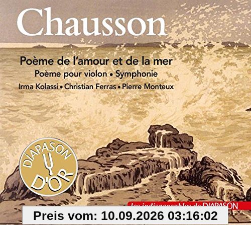 Pierre Monteux & Luis De Froment: Chausson -Symphony In B Flat-Poeme De L Amour Et De La Mer [CD]