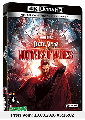 Doctor strange in the multiverse of madness 4k ultra hd [Blu-ray] [FR Import]