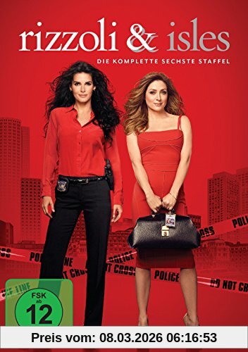 Mark Haber Rizzoli & Isles - Die Komplette Sechste Staffel [4 DVDs]