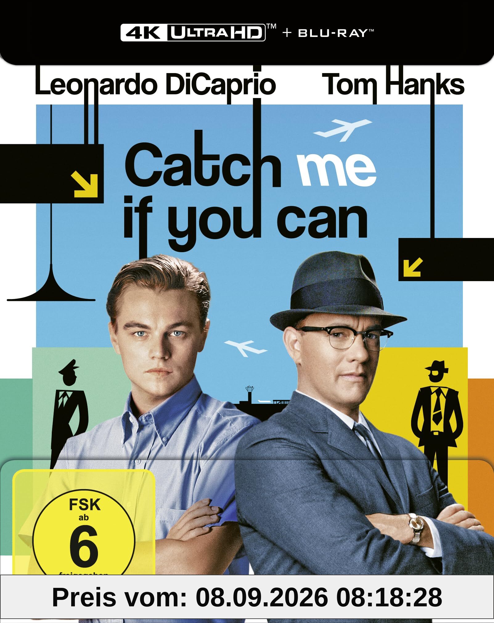 Catch me if you can Lim. Steelbook (4K Ultra HD) (+ Blu-ray