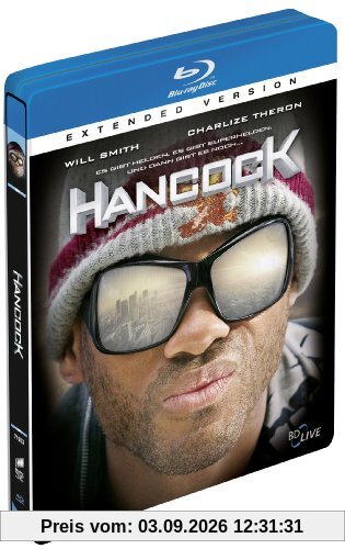 Hancock (Extended Version, Steelbook) [Blu-ray]