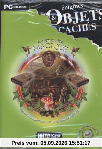 Enigmes et objets cachés : Le grimoire magique