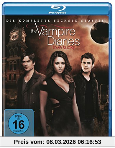 Nina Dobrev The Vampire Diaries - Staffel 6 [Blu-ray]