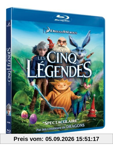Les cinq légendes [Blu-ray] [FR Import]