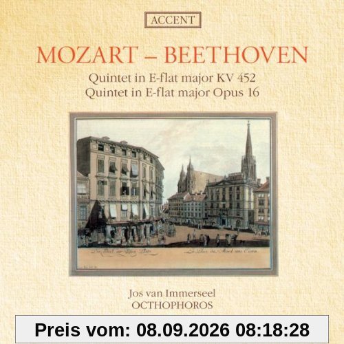 Mozart: Quintett für Bläser Es-Dur KV 452 / Beethoven: Quintette für Bläser Es-Dur op. 16