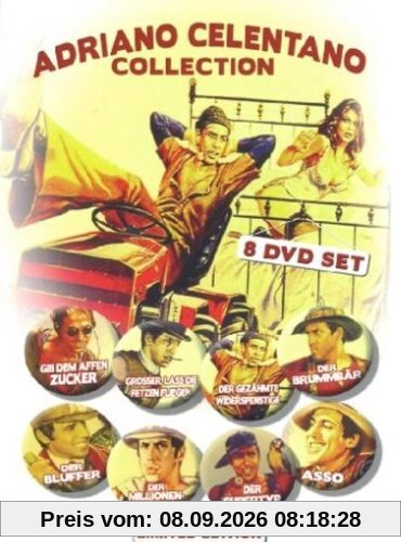 Adriano Celentano - Collection ( Limitierte Sammler Box ) [8 DVDs]