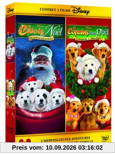 Coffret les chiots de noël : la relève est arrivée ; les copains fêtent noël [FR Import]