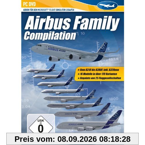 Airbus Family Compilation - AddOn für FS2004/FSX
