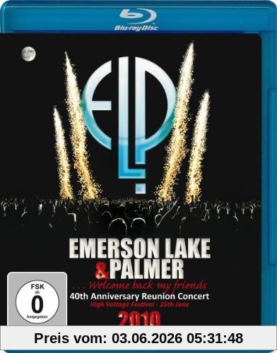 Emerson, Lake & Palmer Emerson Lake & Palmer - 40th Anniversary Reunion Concert - High Voltage Festival (Bd) [Blu-ray]