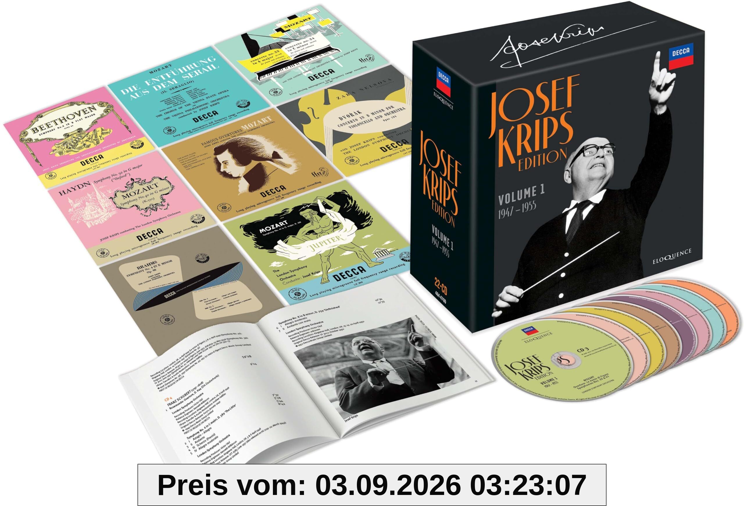 Josef Krips-Edition Vol. 1: 1947-1955