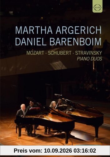 Argerich & Barenboim: Piano Duos (Philharmonie Berlin 2014) [DVD]