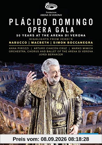 Plácido Domingo - Opera Gala - 50 Years at the Arena di Verona [August 2019] [2 DVDs]