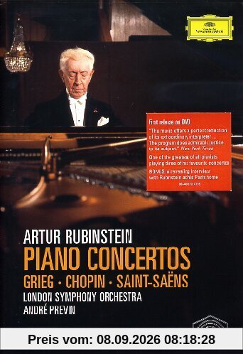 Rubinstein - In Concert (Grieg, Chopin, Saint-Saens - Klavierkonzerte)