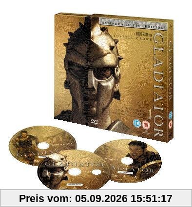 Gladiator Extended Special Edition 3 Disc [3 DVDs] [UK Import]