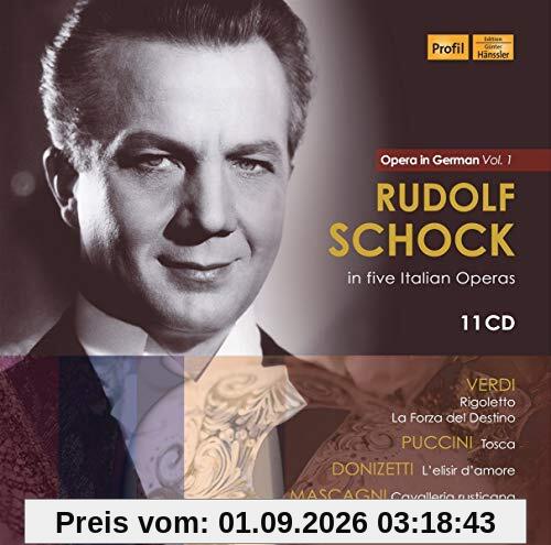 Rudolf Schock In Five Italian Operas-Opera In Ge