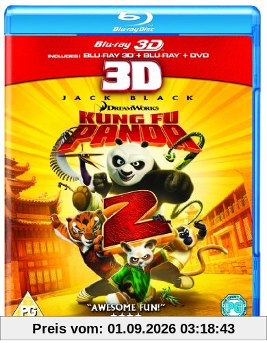 Kung Fu Panda 2 3D [BLU-RAY]