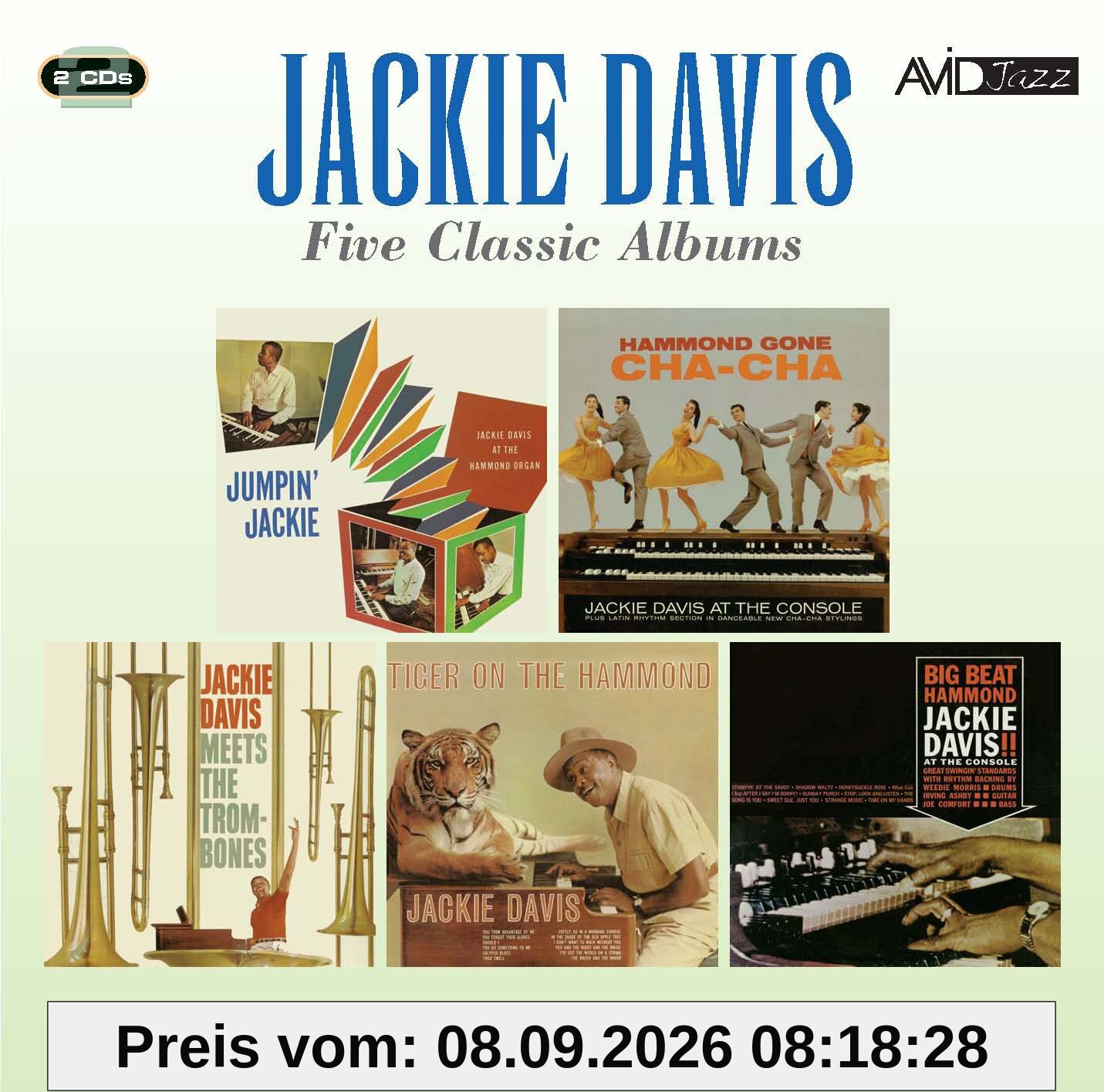 Five Classic Albums (Jumpin' Jackie Gone Cha/Meets Trombones/Tiger on The Big Beat Hammond) [Import]