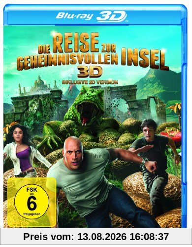 Die Reise zur geheimnisvollen Insel 3D  (inkl. 2D-Version) [3D Blu-ray]