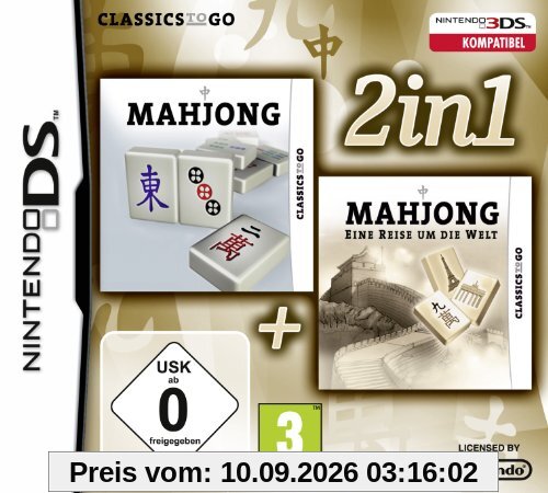 2 in 1: Mahjong + Mahjong - Eine Reise um die Welt