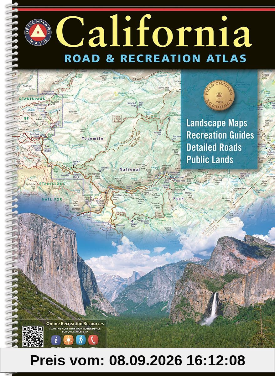 California Road and Recreation Atlas