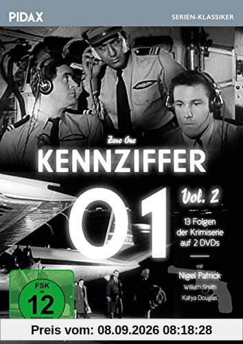 Kennziffer 01, Vol. 2 (Zero One) / Weitere 13 Folgen der Kultserie (Pidax Serien-Klassiker) [2 DVDs]