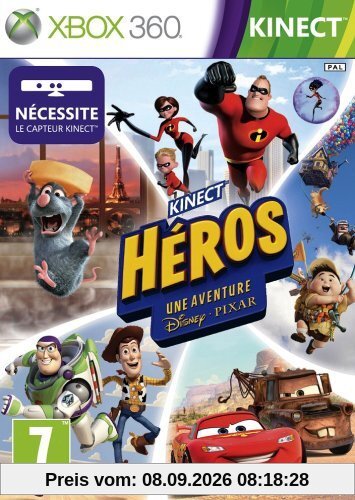 kinect héros : une aventure disney pixar [xbox 360]