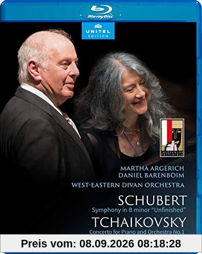 Klavierkonzerte [Martha Argerich; WestEastern Divan Orchestra; Daniel Barenboim, Großes Festspielhaus Salzburg, August 2019] [Blu-ray]