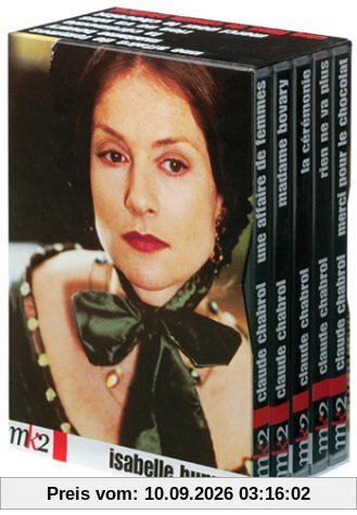 Coffret Claude Chabrol & Huppert 5 DVD - Vol.1 : Chabrol & Hupert - Madame Bovary / Rien ne va plus / La Cérémonie / Une affaire de femmes / Merci pour le chocolat