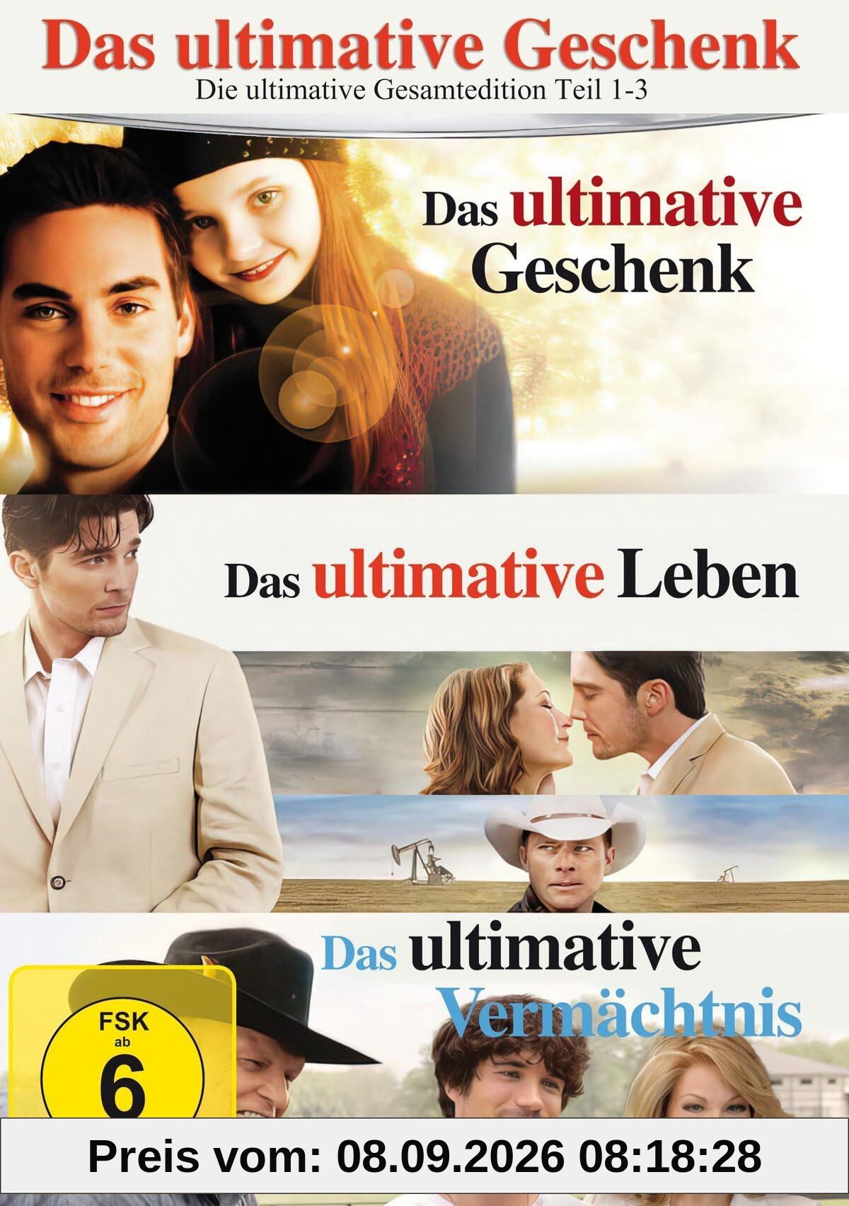 Das Ultimative Geschenk - Die ultimative Gesamtedition Teil 1-3 [2 DVDs]