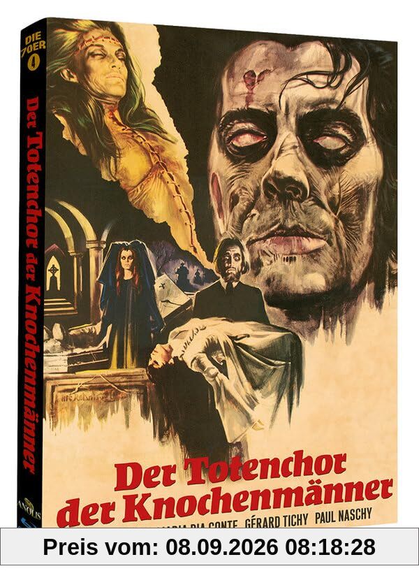 Totenchor der Knochenmänner - PHANTASTISCHE FILMKLASSIKER FOLGE NR. 30 - Mediabook - Cover B [Blu-ray]