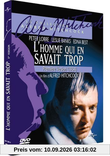 L'Homme qui en savait trop (1934) [inclus le film Junon et le paon] [FR Import]