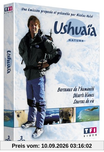 Ushuaïa Nature, Vol.5 : Berceaux de l'humanité / Déserts blancs / Sources de vie - Coffret 3 DVD [FR Import]