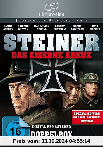 Steiner - Das eiserne Kreuz Teil 1+2 (Doppelbox) - Filmjuwelen [2 DVDs] [Special Edition]