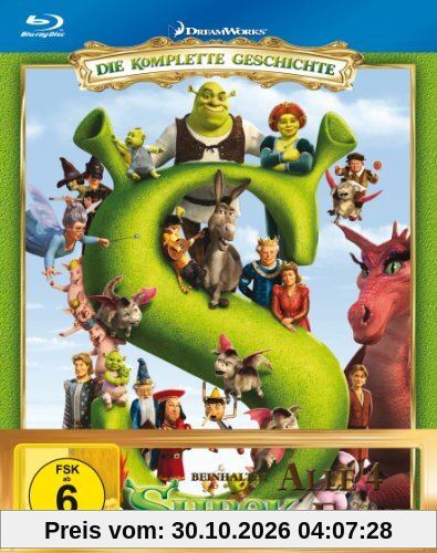 Shrek 1-4: Die Komplette Shrekologie [Blu-ray]