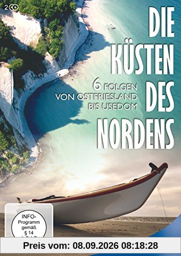 Die Küsten des Nordens - Von Ostfriesland bis Usedom (6 Folgen) [2 DVDs]