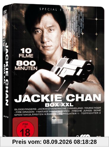 Jackie Chan XXL Metallbox-Edition (3 DVDs mit 10 Filmen) [Special Edition]