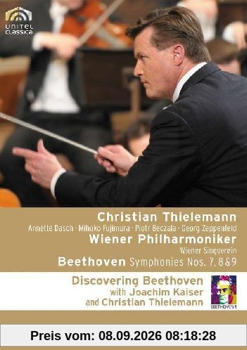 BEETHOVEN Sinfonien 7, 8 & 9 Christian THIELEMANN (+ 170 min. Doku mit Joachim Kaiser) 3 DVD