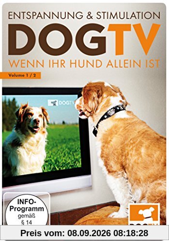 Dog TV - Wenn Ihr Hund allein Ist - Fernsehen für Hunde (Vol. 1/2: Entspannung & Stimulation)