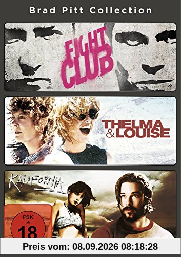 Fight Club / Thelma and Louise / Kalifornia [3 DVDs]
