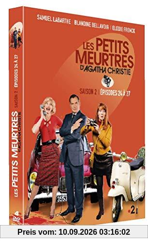 Les petits meurtres d'agatha christie, saison 2, épisodes 24 à 27 [FR Import]