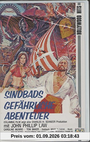 Sindbads gefährliche Abenteuer [VHS]