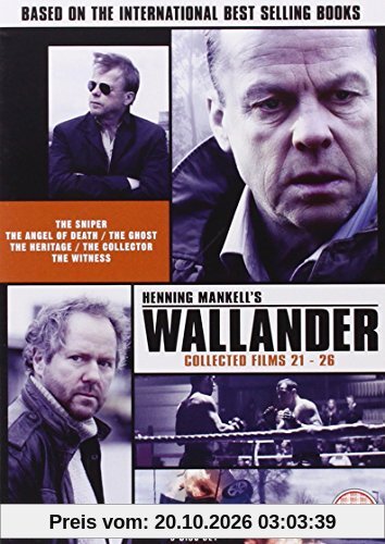 Wallander: Collected Films 21-26 [DVD] [UK Import]